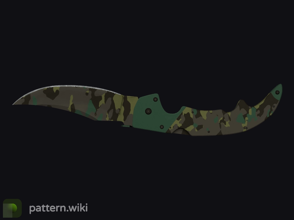 Falchion Knife Boreal Forest seed 105