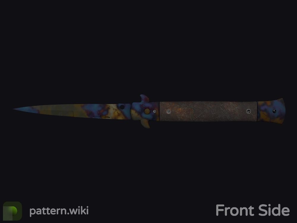 Stiletto Knife Case Hardened seed 741