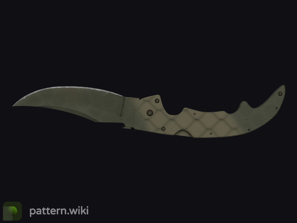 Falchion Knife Safari Mesh seed 635