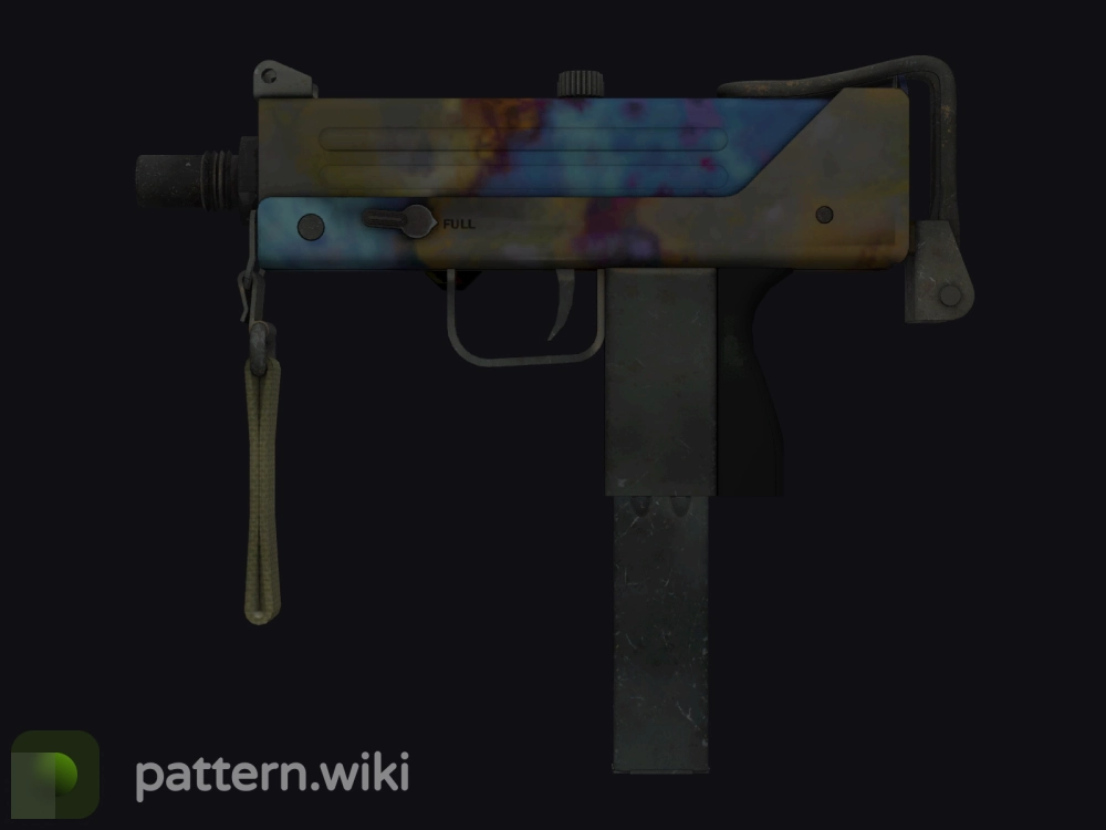 MAC-10 Case Hardened seed 453