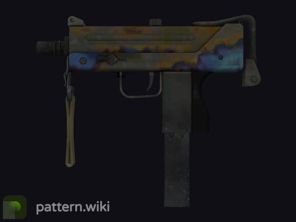 MAC-10 Case Hardened seed 244