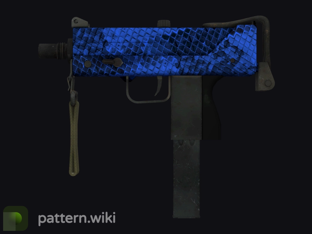 MAC-10 Lapis Gator seed 301