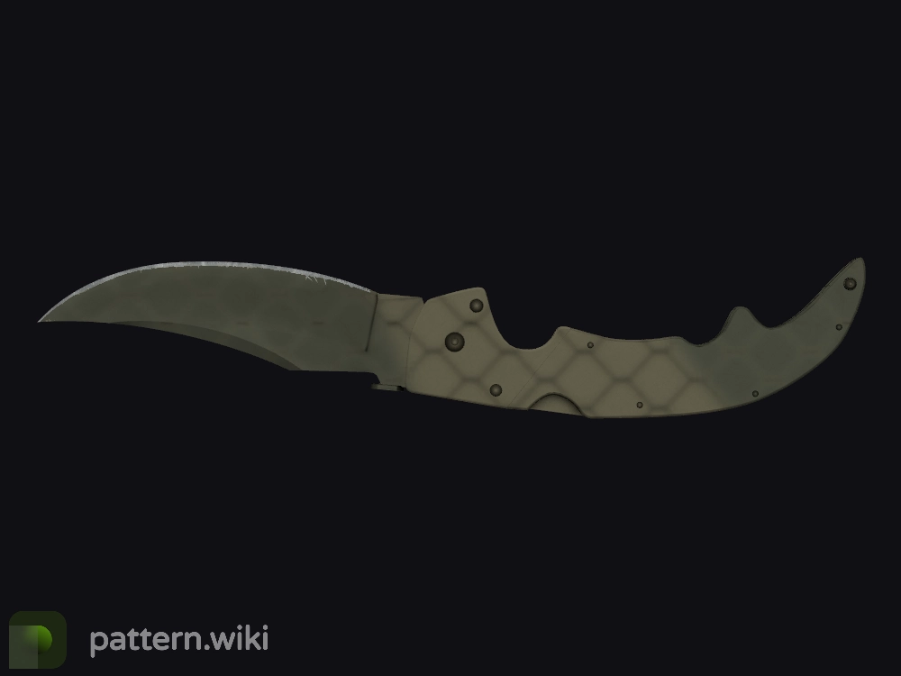 Falchion Knife Safari Mesh seed 512