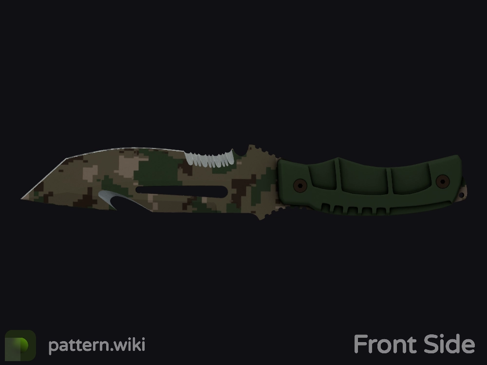 Survival Knife Forest DDPAT seed 424