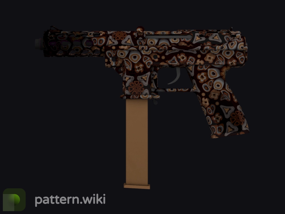 Tec-9 Orange Murano seed 644