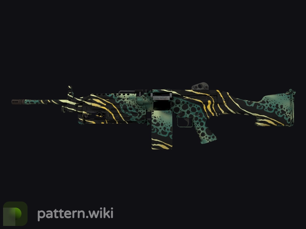 M249 Emerald Poison Dart seed 641