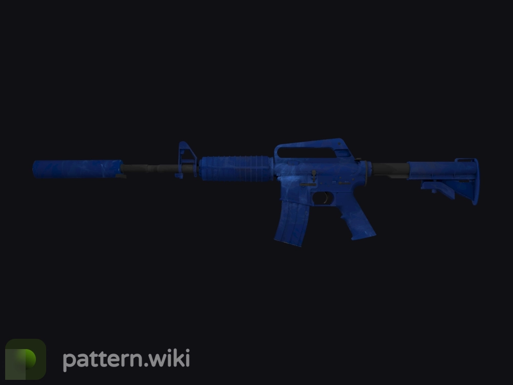 M4A1-S Blue Phosphor seed 987