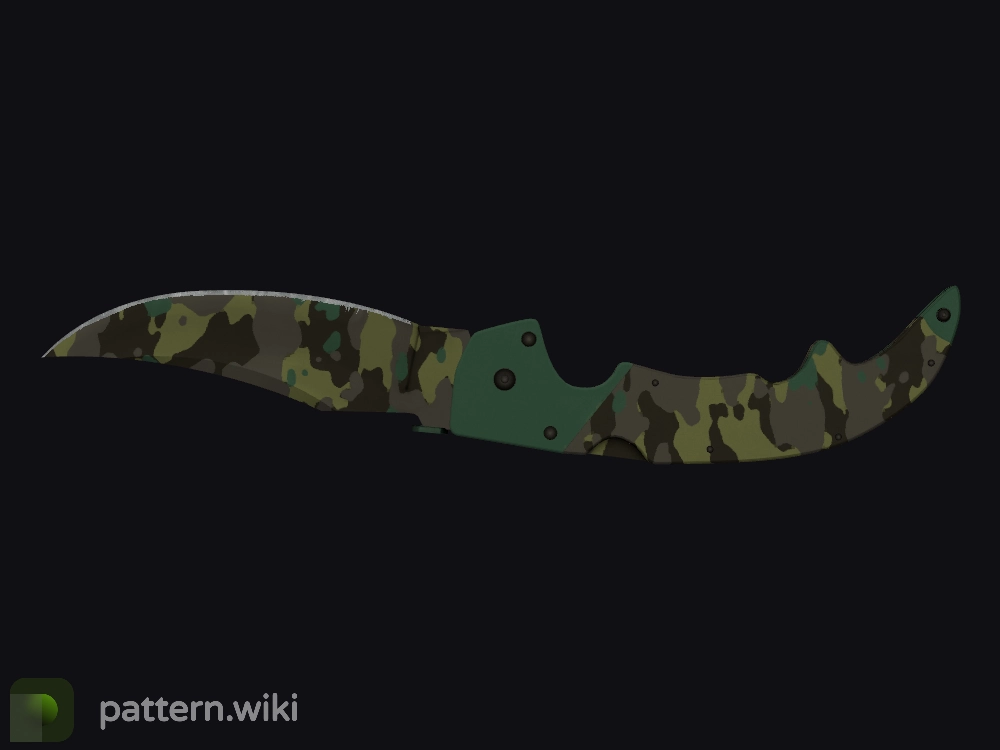 Falchion Knife Boreal Forest seed 387