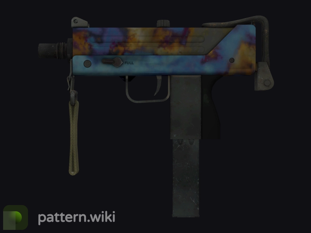 MAC-10 Case Hardened seed 182