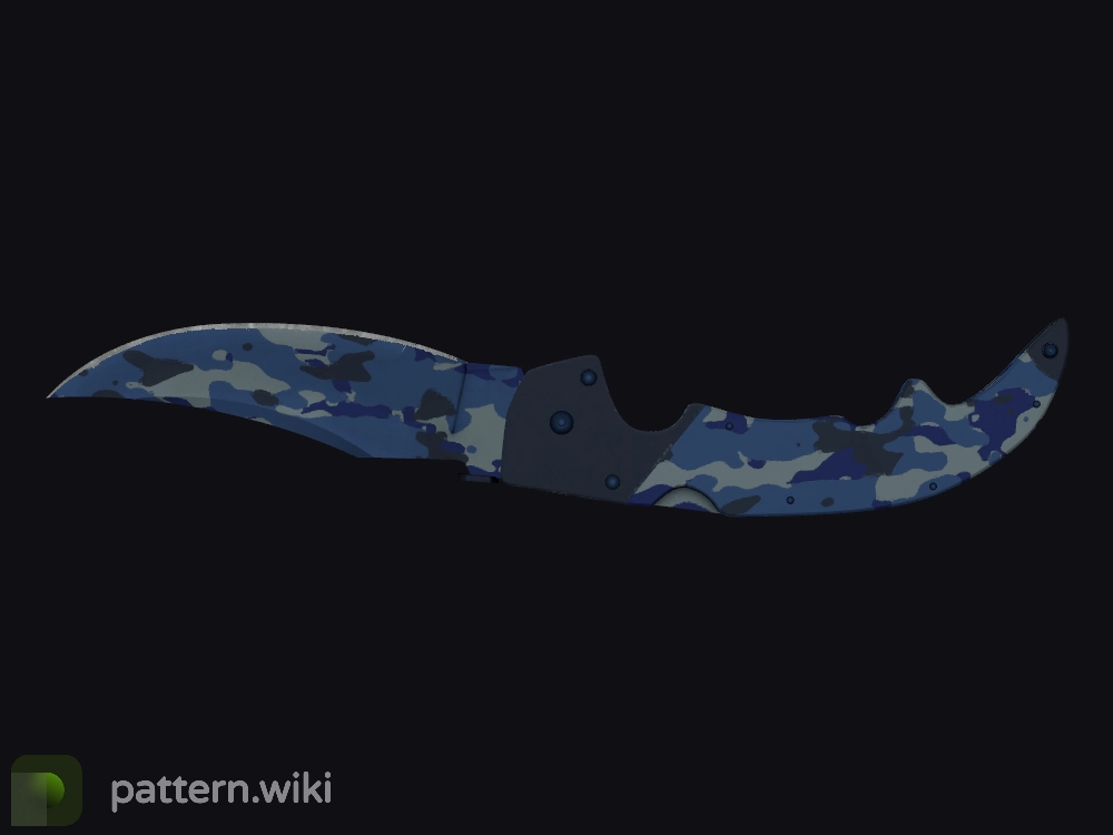 Falchion Knife Bright Water seed 486