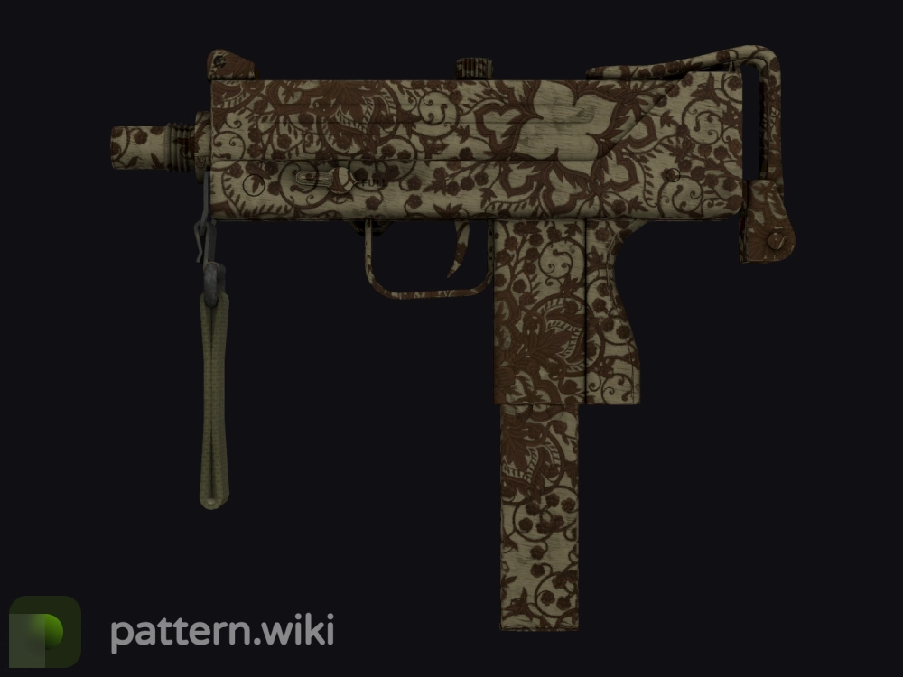 MAC-10 Sienna Damask seed 687