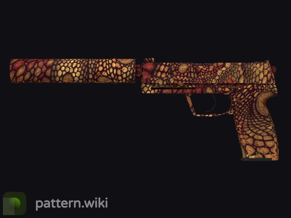 USP-S Orange Anolis seed 677