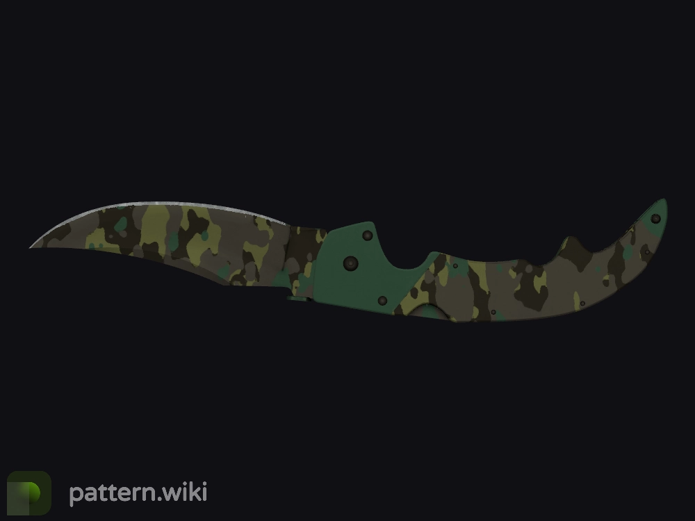 Falchion Knife Boreal Forest seed 595