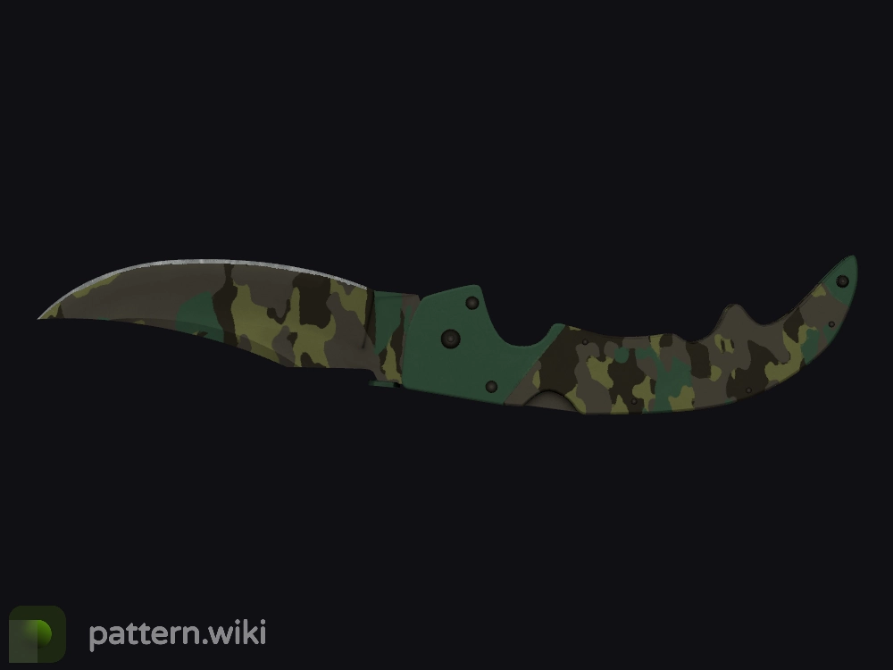 Falchion Knife Boreal Forest seed 922