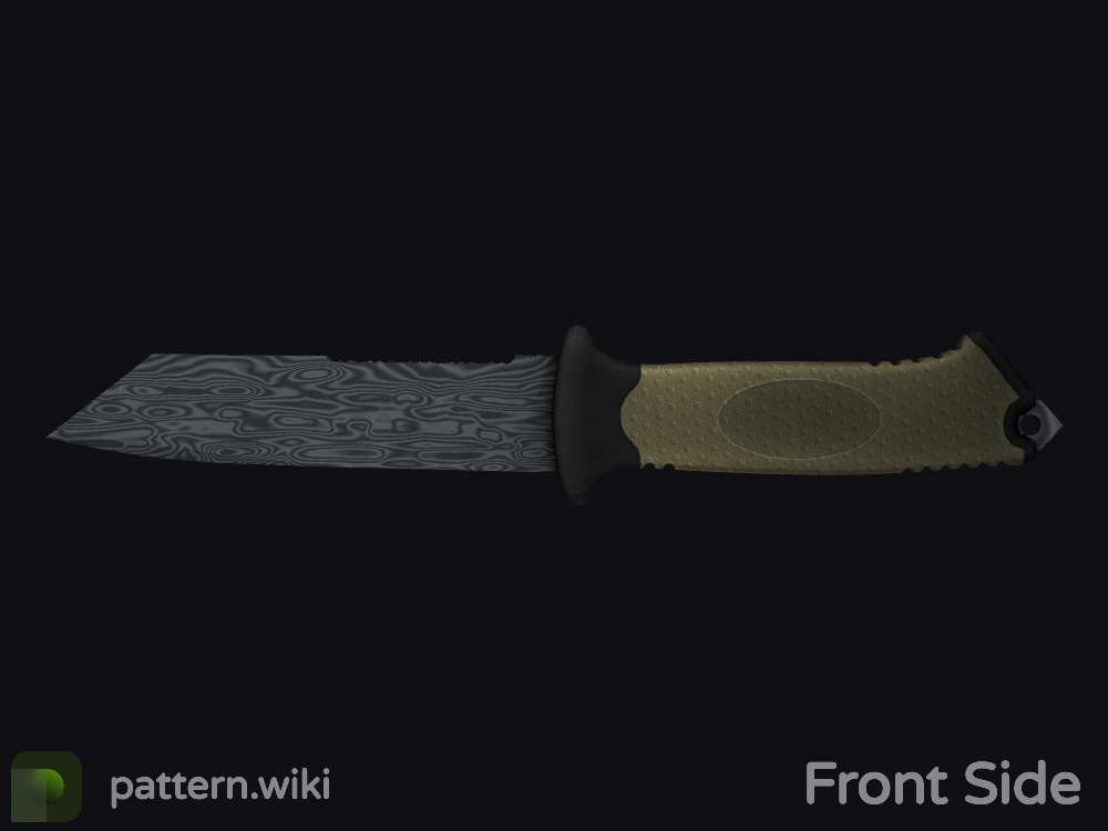 Ursus Knife Damascus Steel seed 128