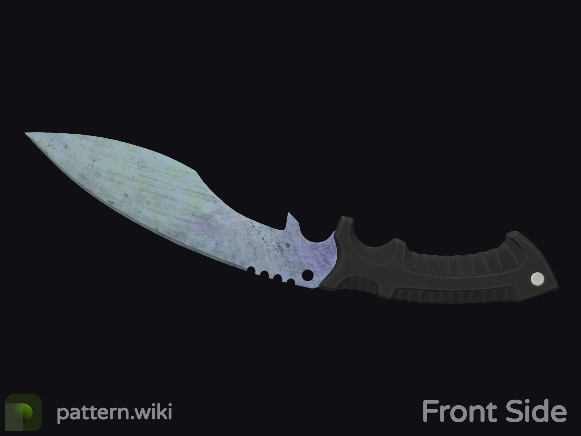 Kukri Knife Blue Steel seed 749