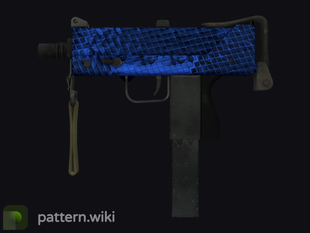 MAC-10 Lapis Gator seed 32