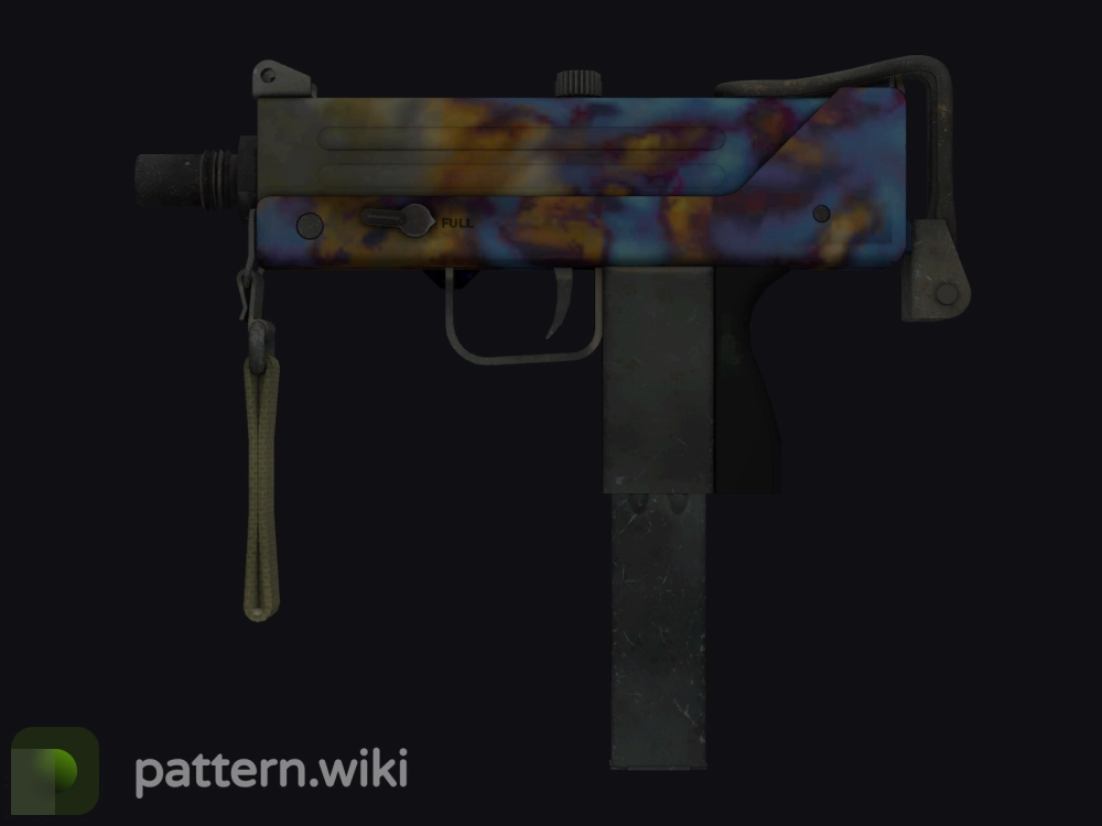 MAC-10 Case Hardened seed 693