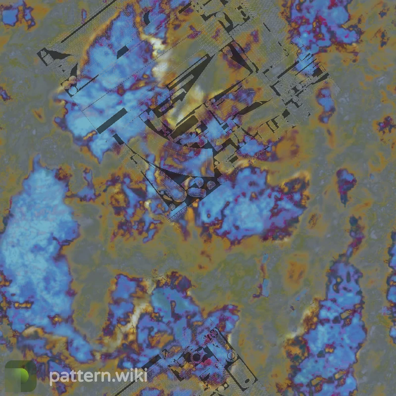 AK-47 Case Hardened seed 499 pattern template