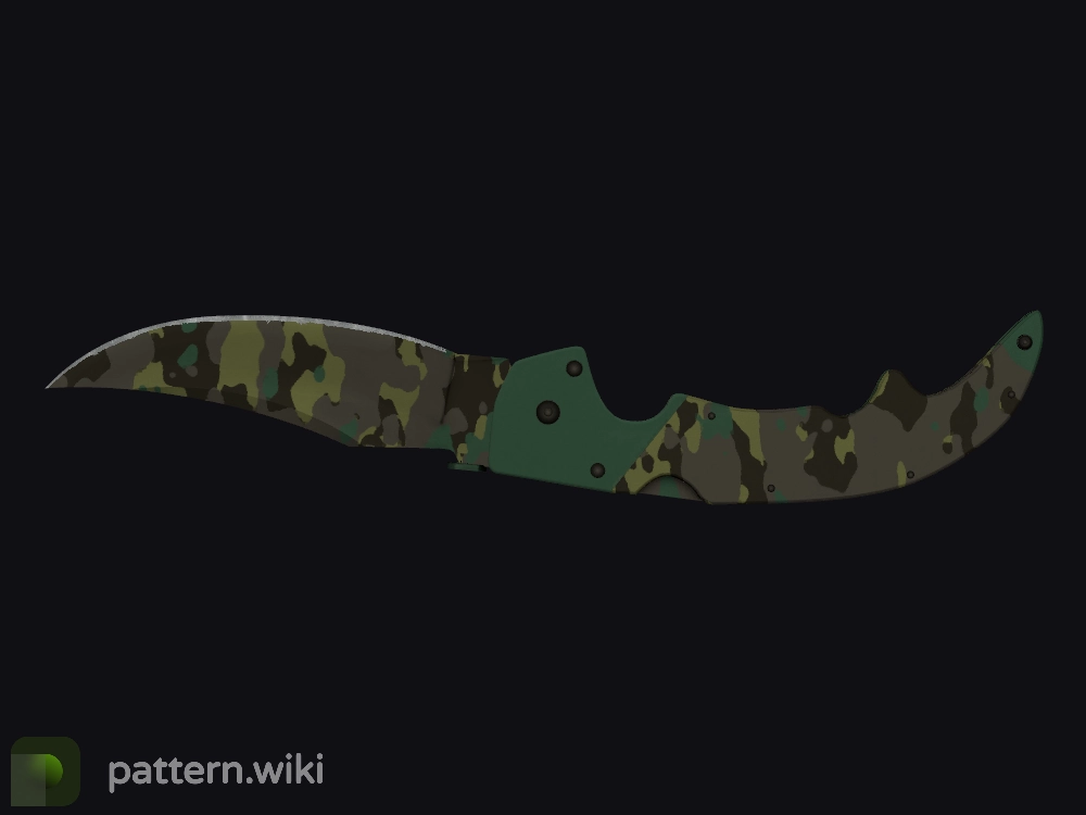 Falchion Knife Boreal Forest seed 439