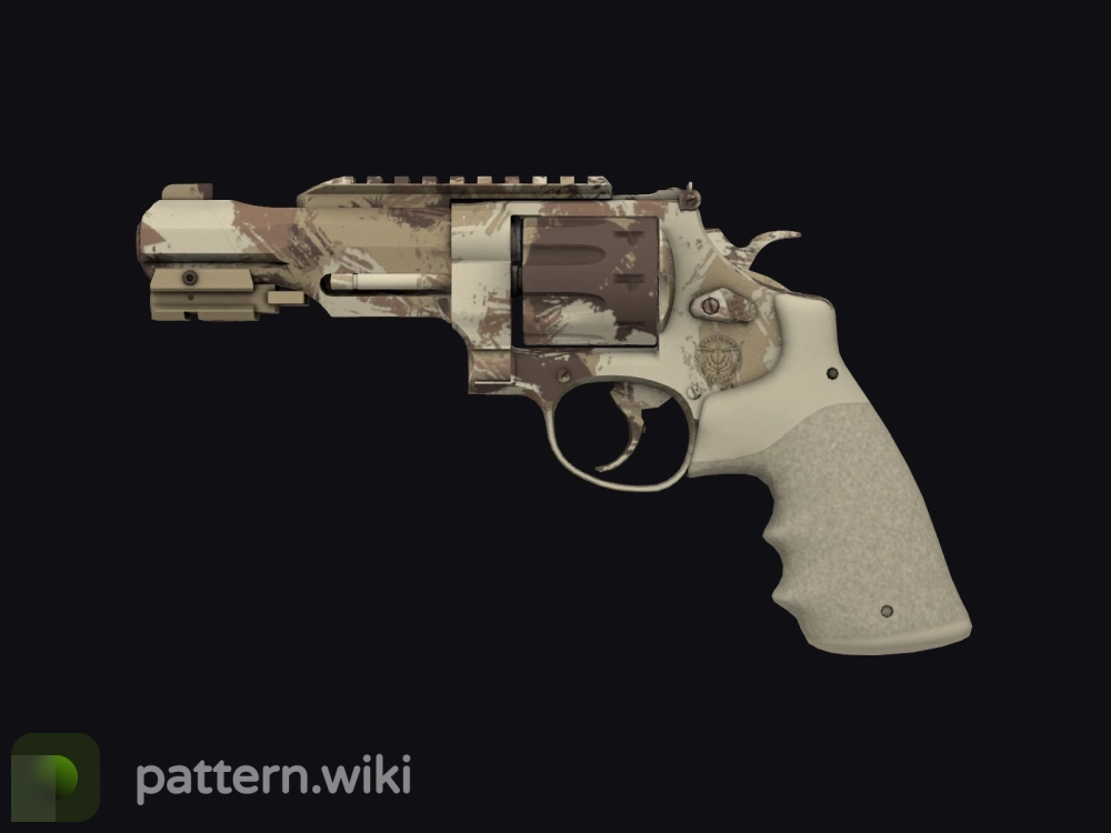 R8 Revolver Desert Brush seed 244