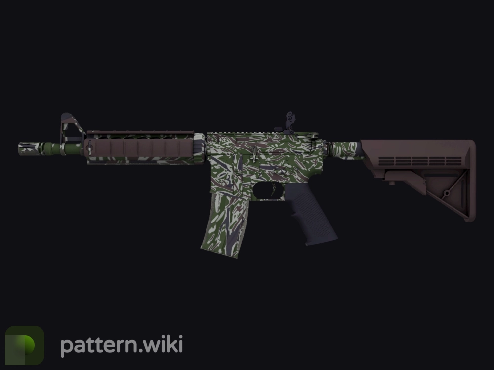 M4A4 Jungle Tiger seed 295