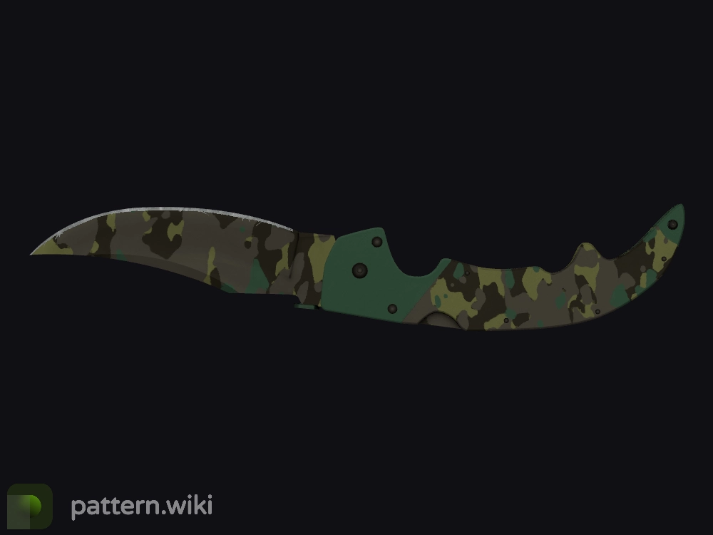 Falchion Knife Boreal Forest seed 810