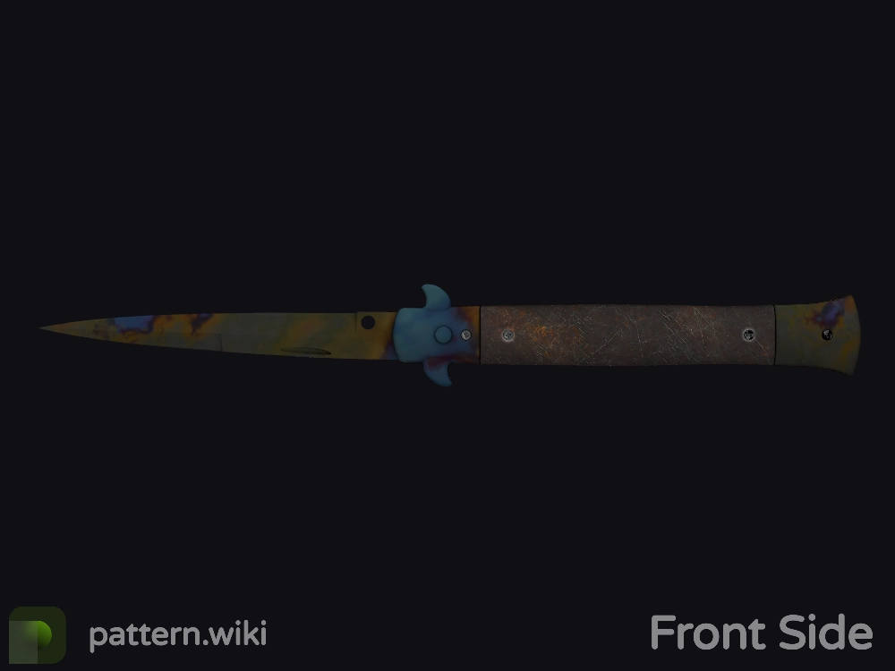 Stiletto Knife Case Hardened seed 512