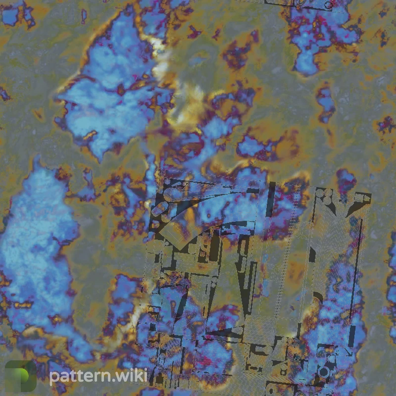 AK-47 Case Hardened seed 78 pattern template