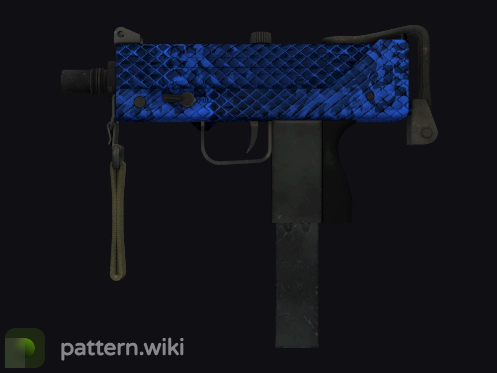 MAC-10 Lapis Gator seed 575