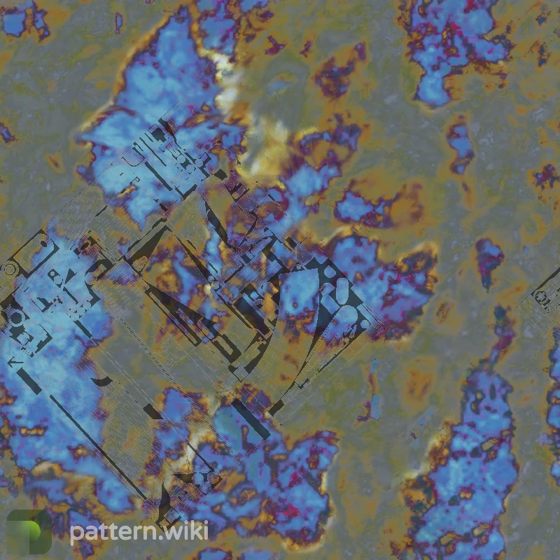 AK-47 Case Hardened seed 209 pattern template