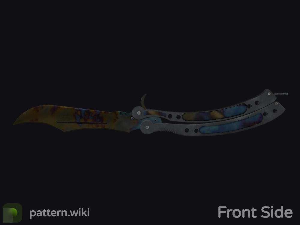 Butterfly Knife Case Hardened seed 573