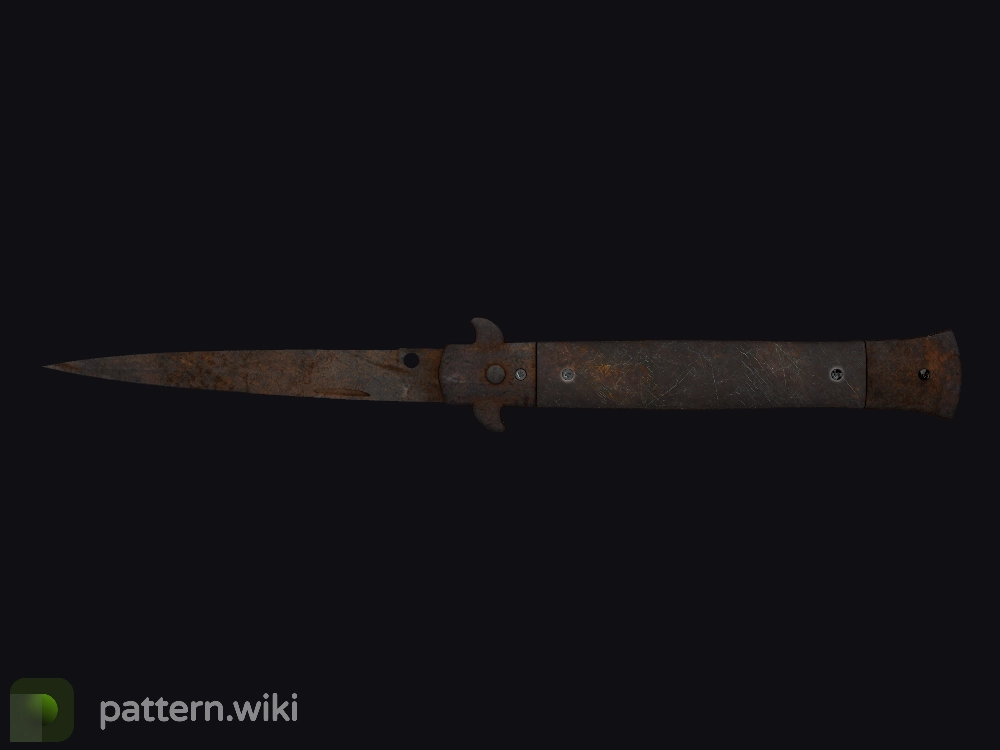 Stiletto Knife Rust Coat seed 36