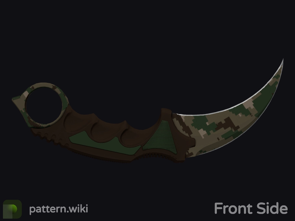 Karambit Forest DDPAT seed 114