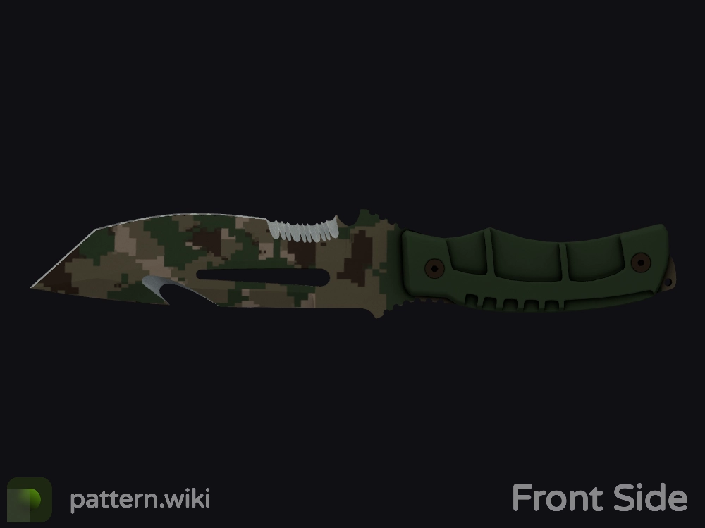 Survival Knife Forest DDPAT seed 545