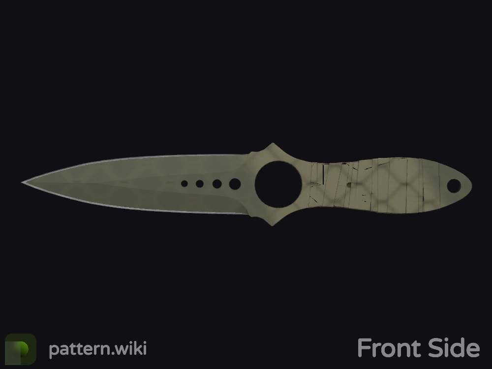 Skeleton Knife Safari Mesh seed 852