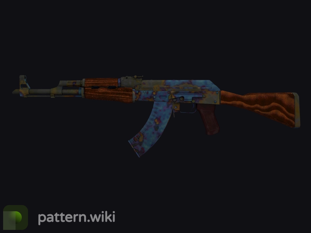 AK-47 Case Hardened seed 782