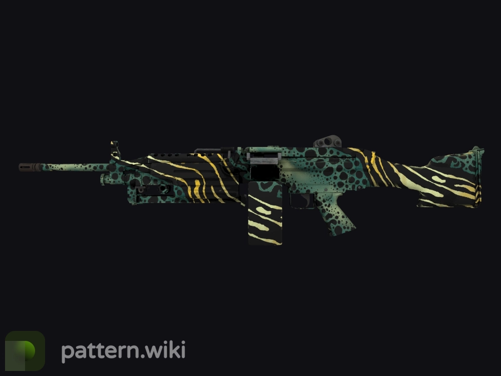 M249 Emerald Poison Dart seed 544