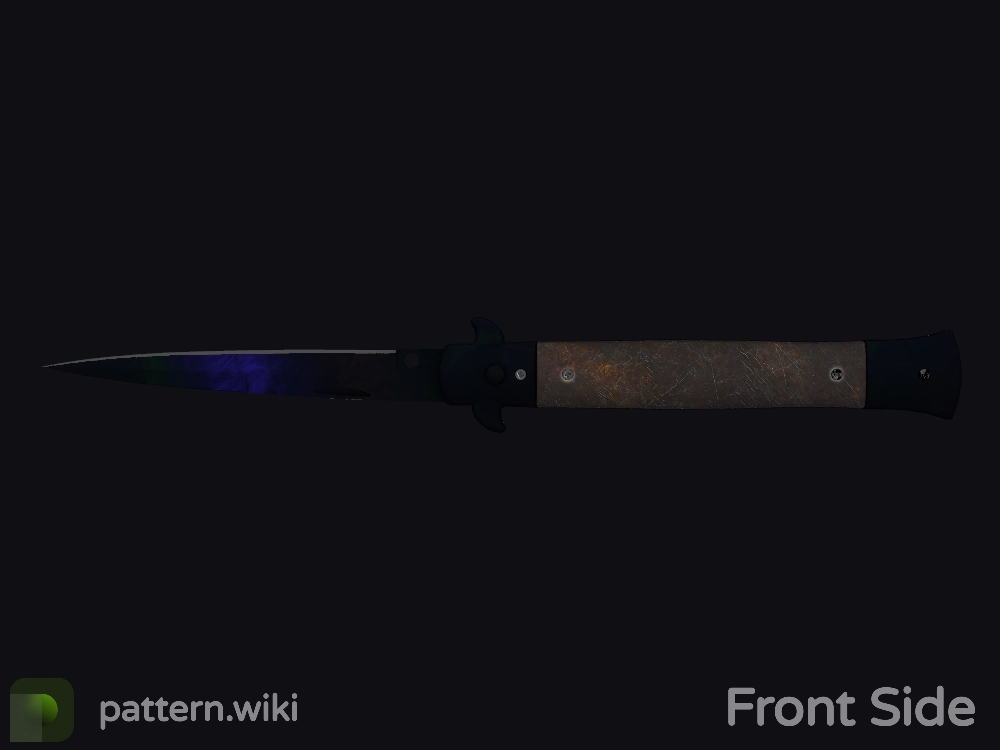 Stiletto Knife Doppler seed 614