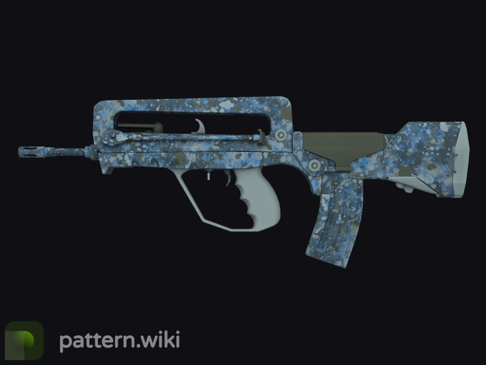 FAMAS Cyanospatter seed 227