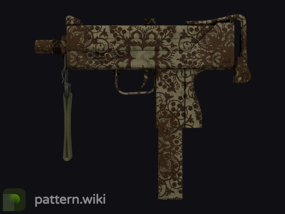 MAC-10 Sienna Damask seed 347