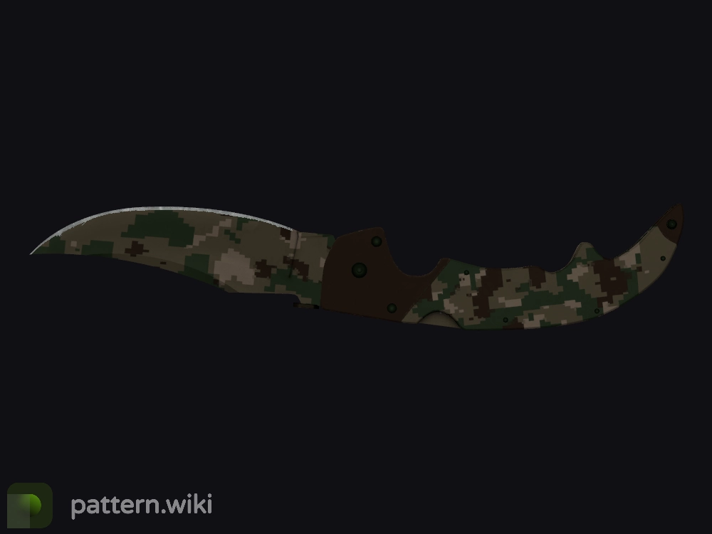 Falchion Knife Forest DDPAT seed 331