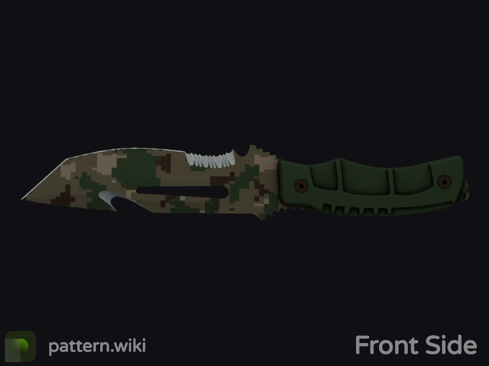 Survival Knife Forest DDPAT seed 348