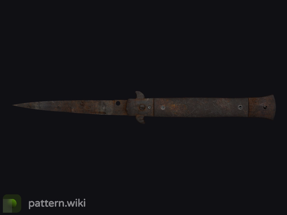 Stiletto Knife Rust Coat seed 996