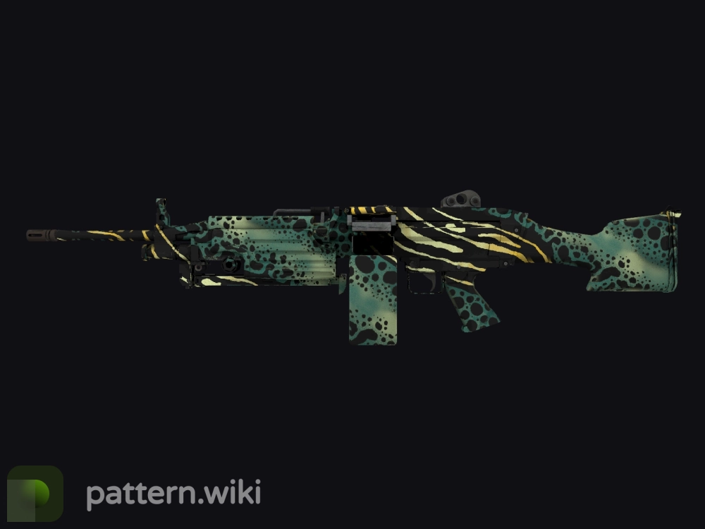 M249 Emerald Poison Dart seed 984