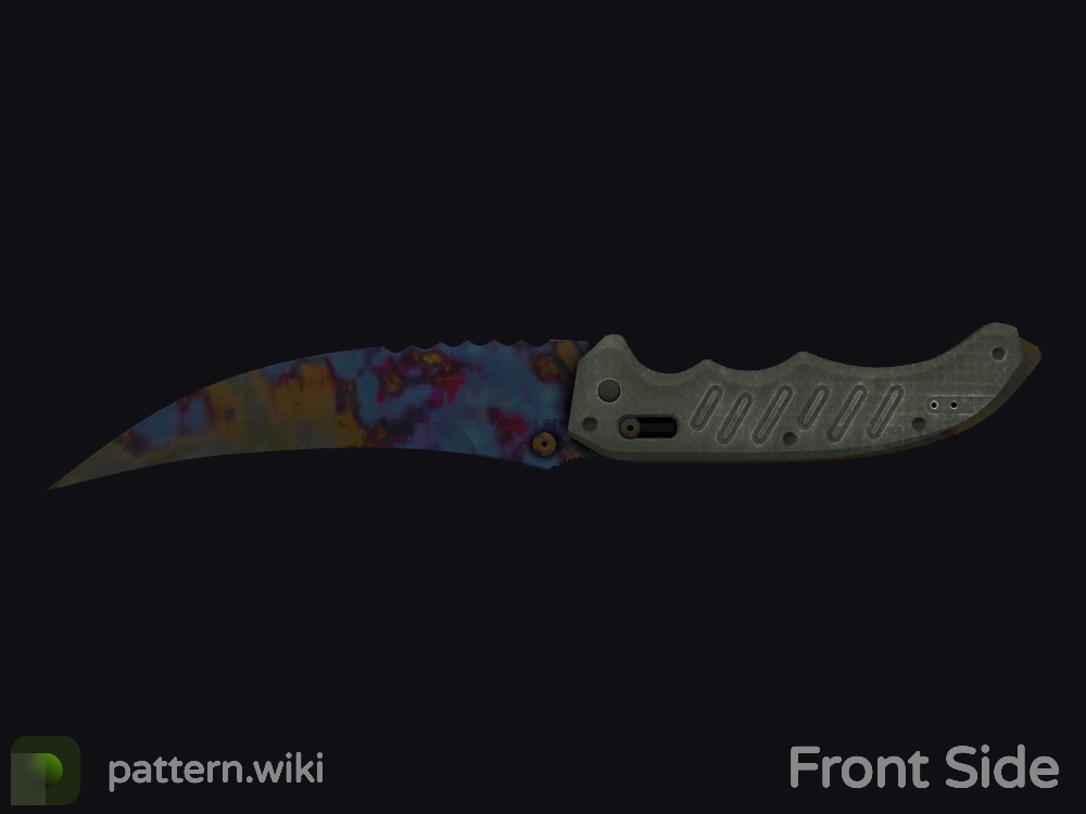 Flip Knife Case Hardened seed 385