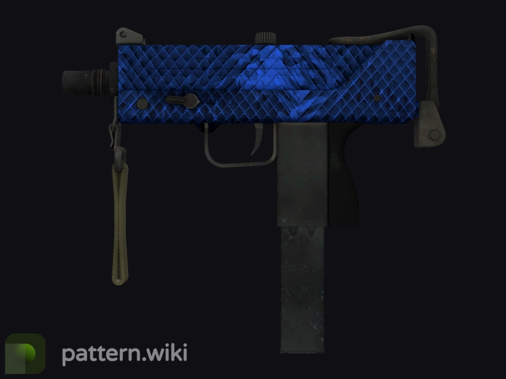 MAC-10 Lapis Gator seed 421