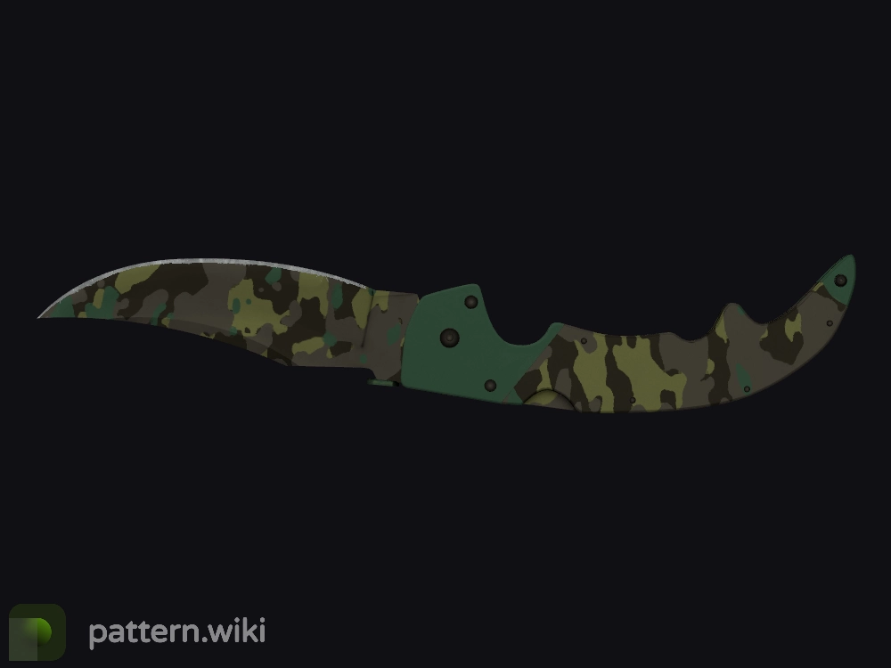 Falchion Knife Boreal Forest seed 106