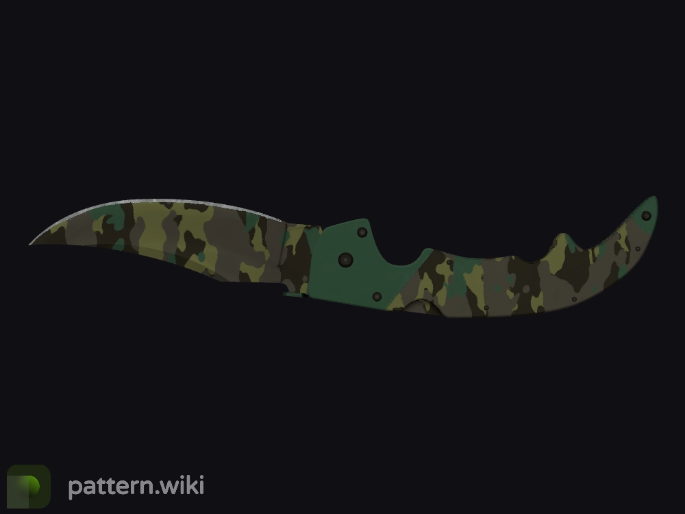 Falchion Knife Boreal Forest seed 374