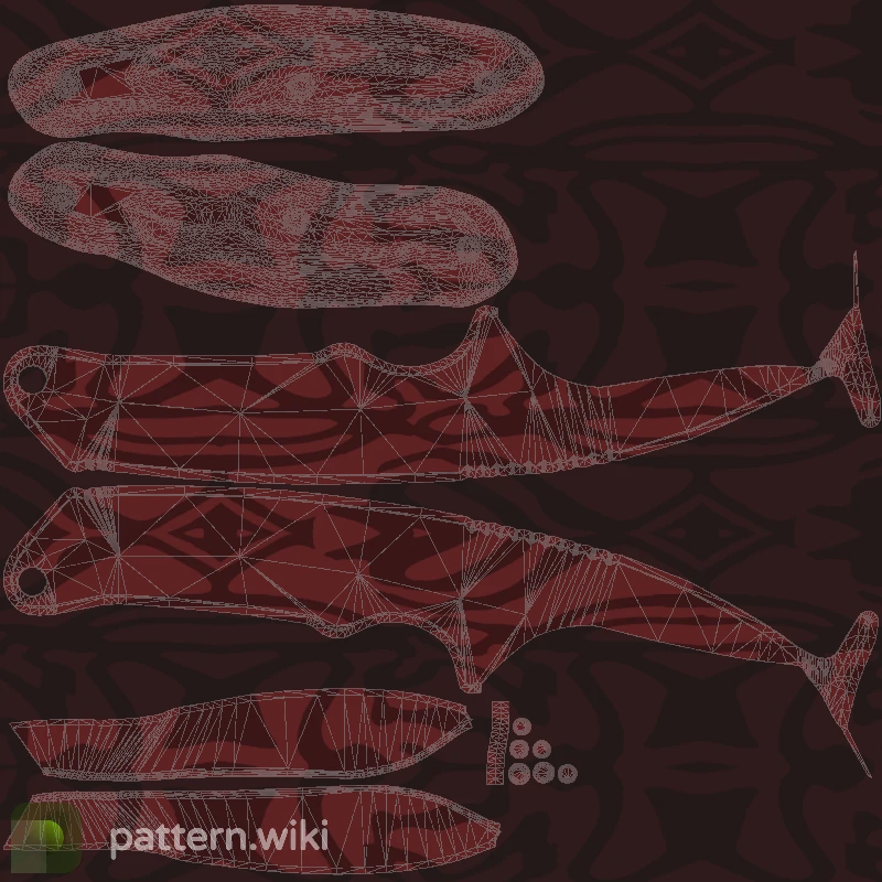 Gut Knife Slaughter seed 72 pattern template